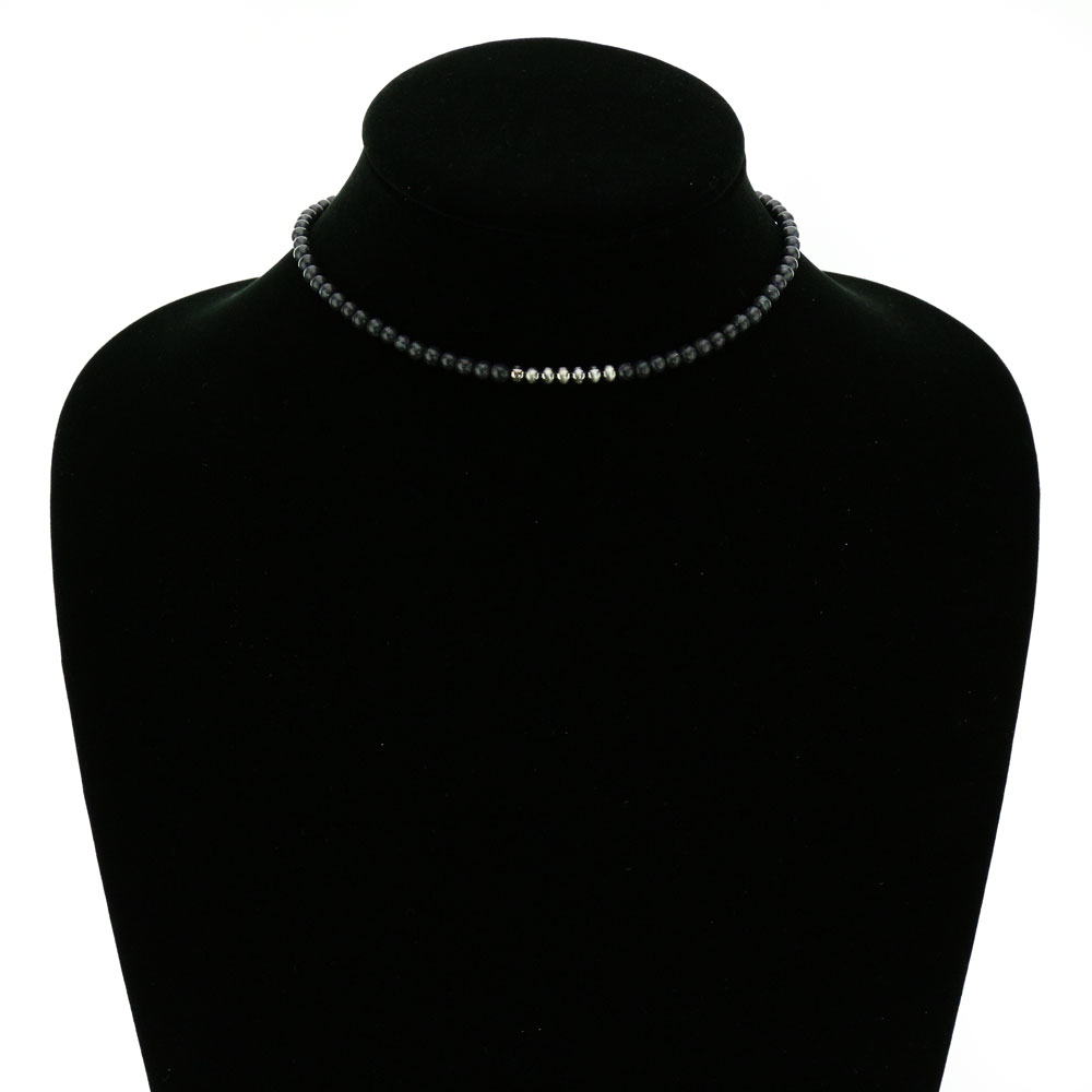 4mm Navajo Style Pearl Stone Choker - Image 2