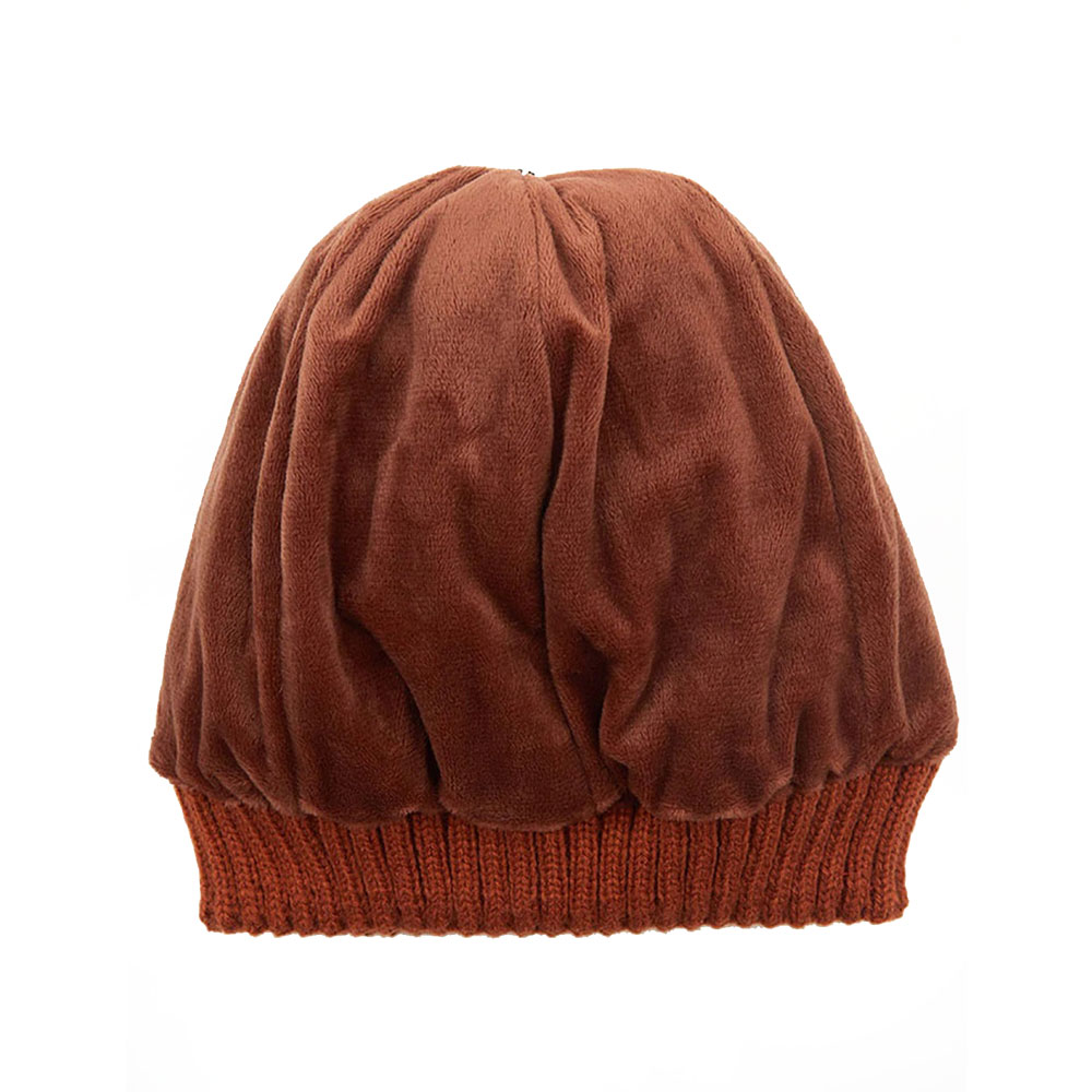 C.C Metallic Beanie with Knit Pom - Image 3