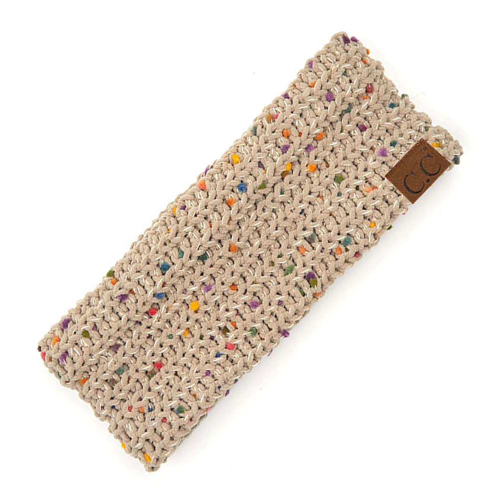 C.C Chenille Confetti Knit Headwrap