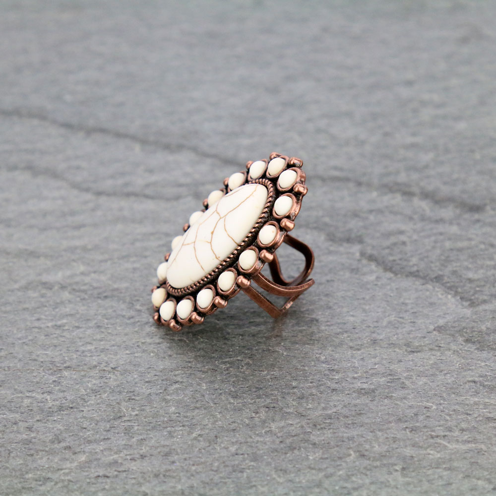 Western Style Cuff Ring - Image 2
