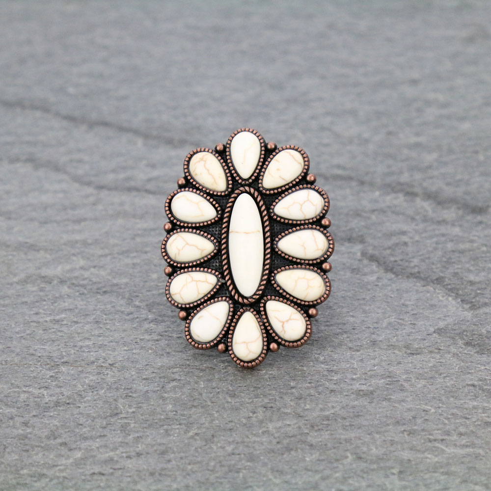 Western Style Cuff Ring