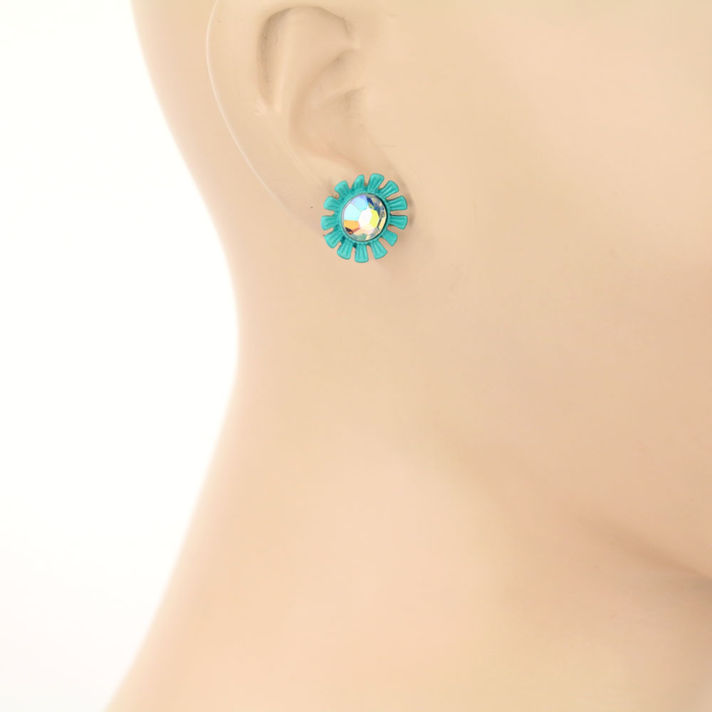 3 Pair Cactus Earring Set - Image 4