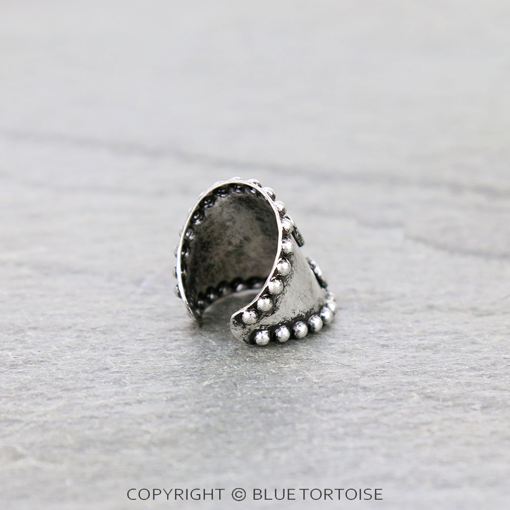 Western Design Cactus Cuff Ring - Image 3