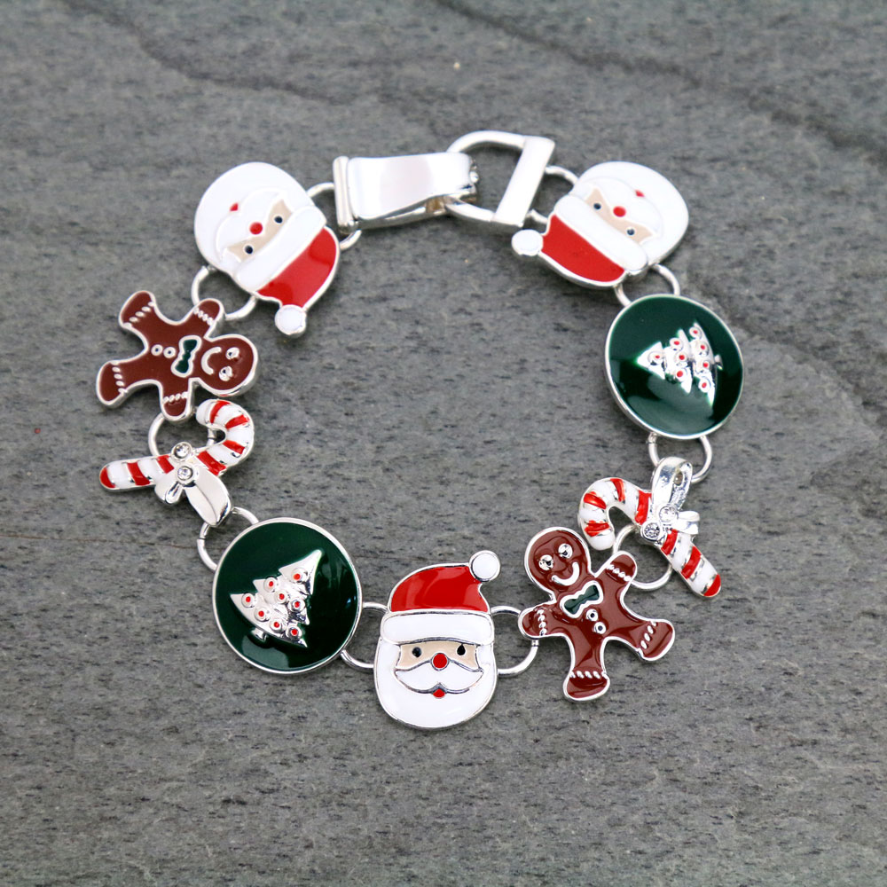 Christmas with Epoxy Magnetic Bracelet
