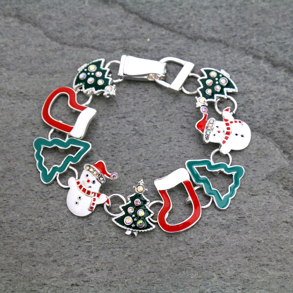 Christmas with Epoxy Magnetic Bracelet