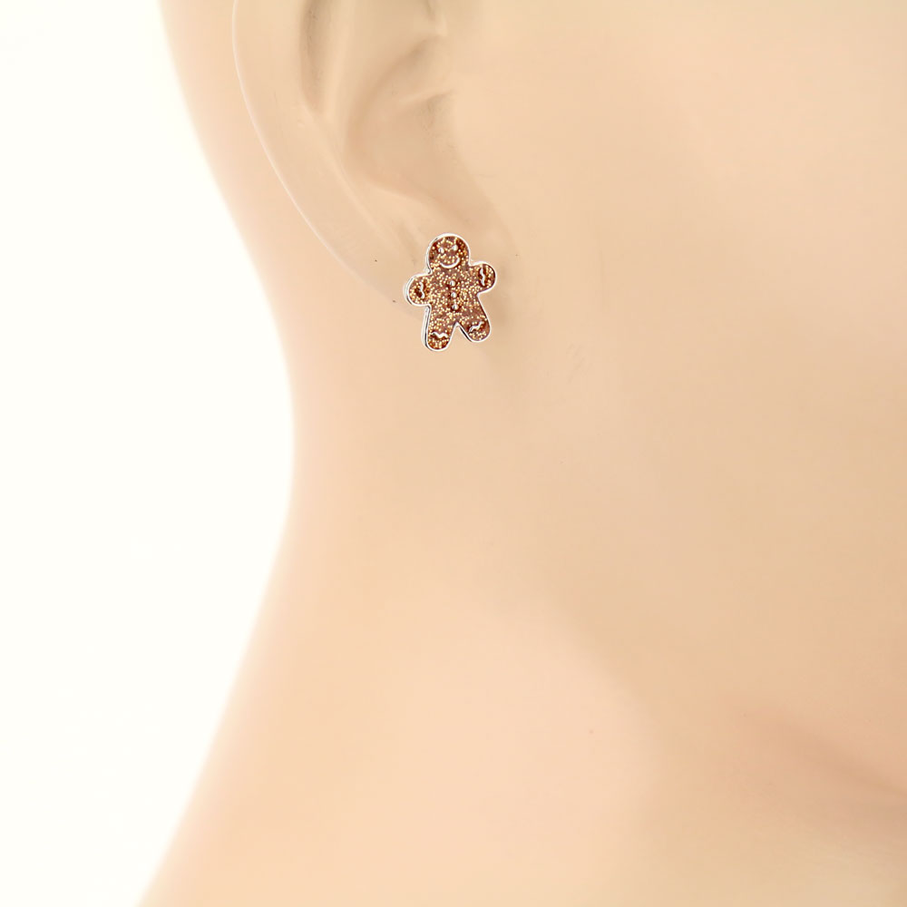 Christmas 3 pair Epoxy Earring Set - Image 4