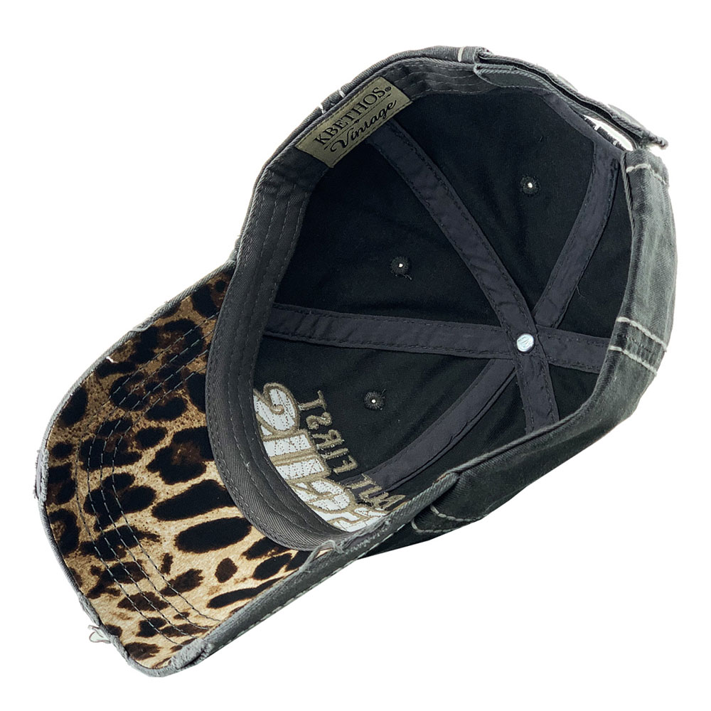 "BUT FIRST JESUS" Washed Vintage Ball Cap - Image 2
