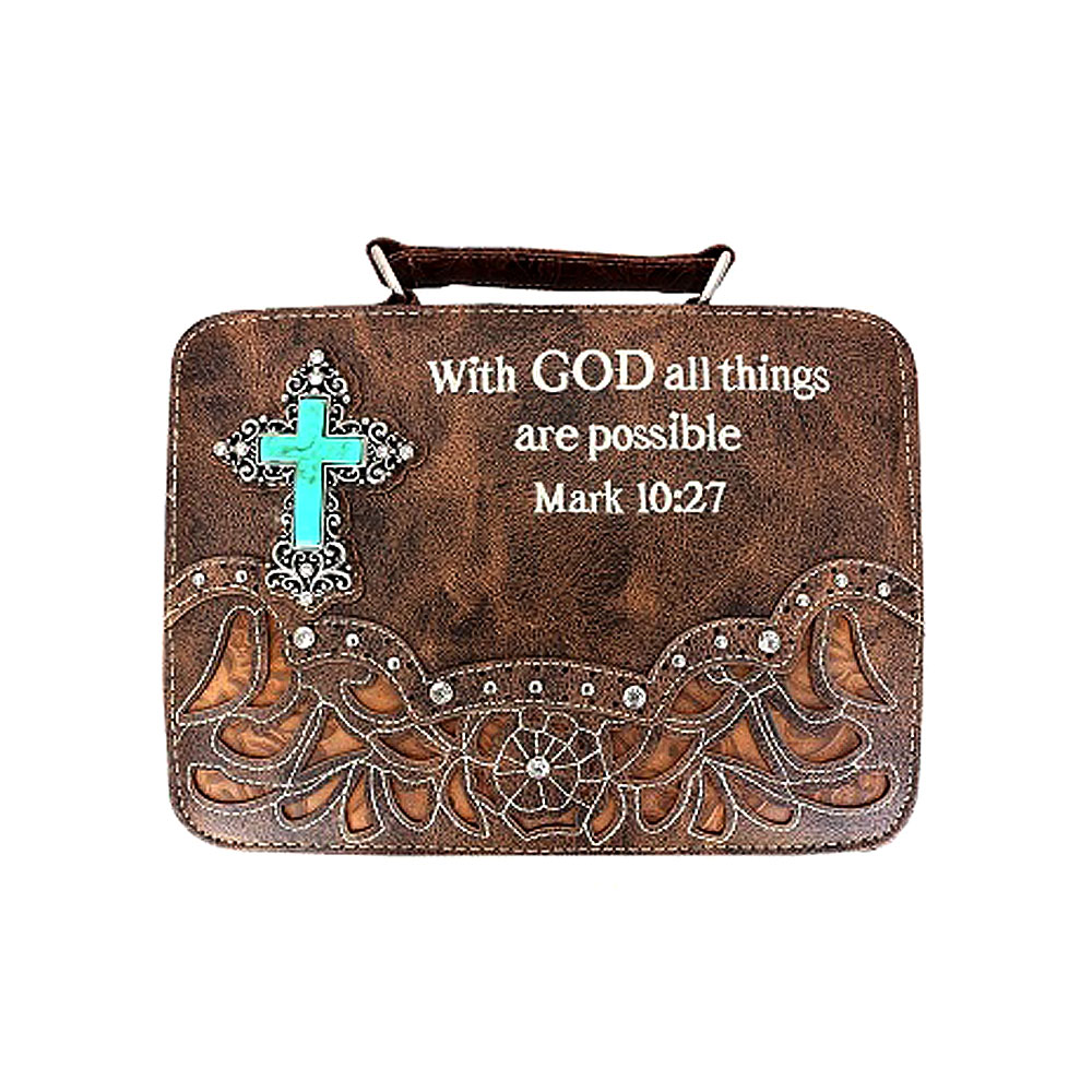 Bible Verse "Mark 10:27"Bible Case