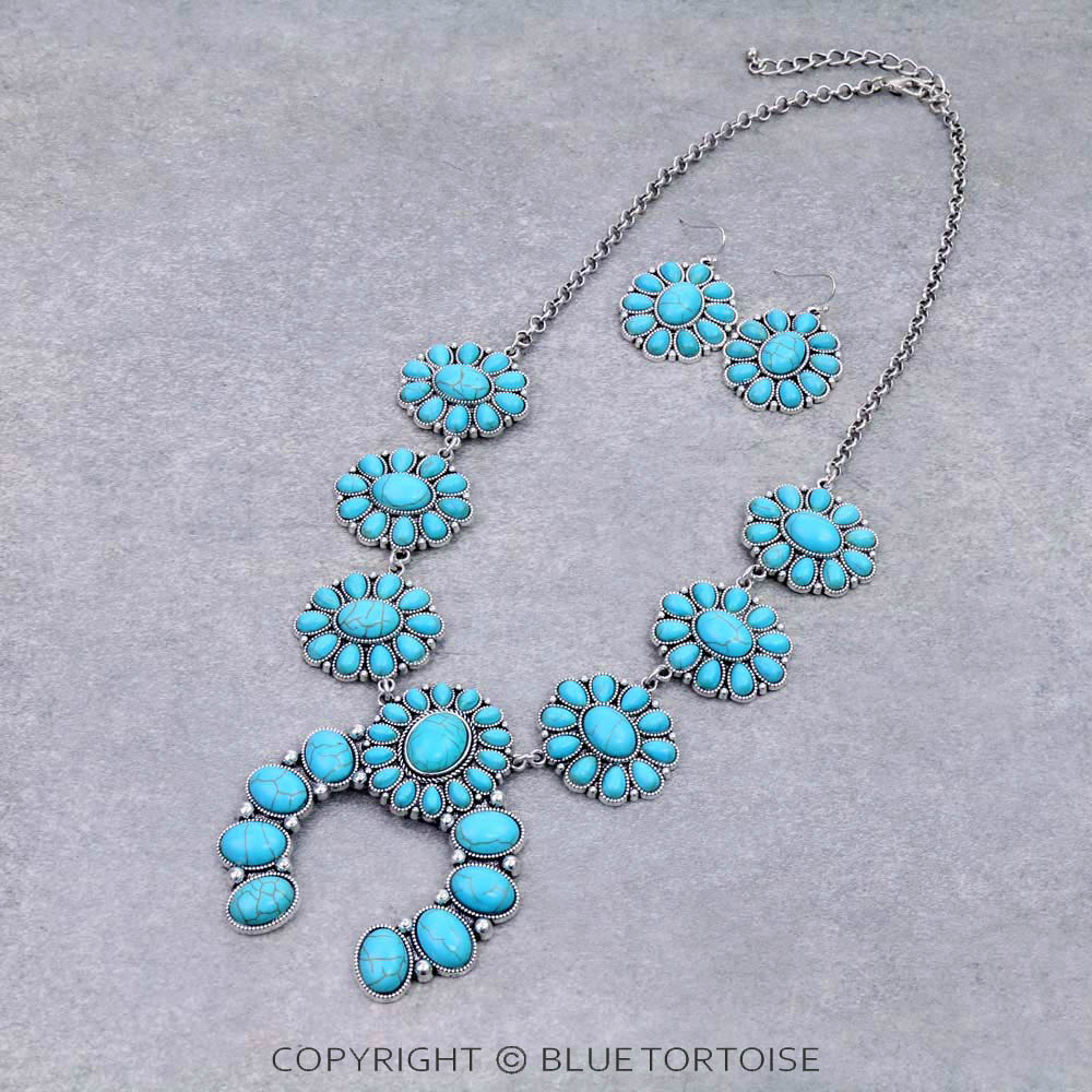 Squash Blossom Necklace Set