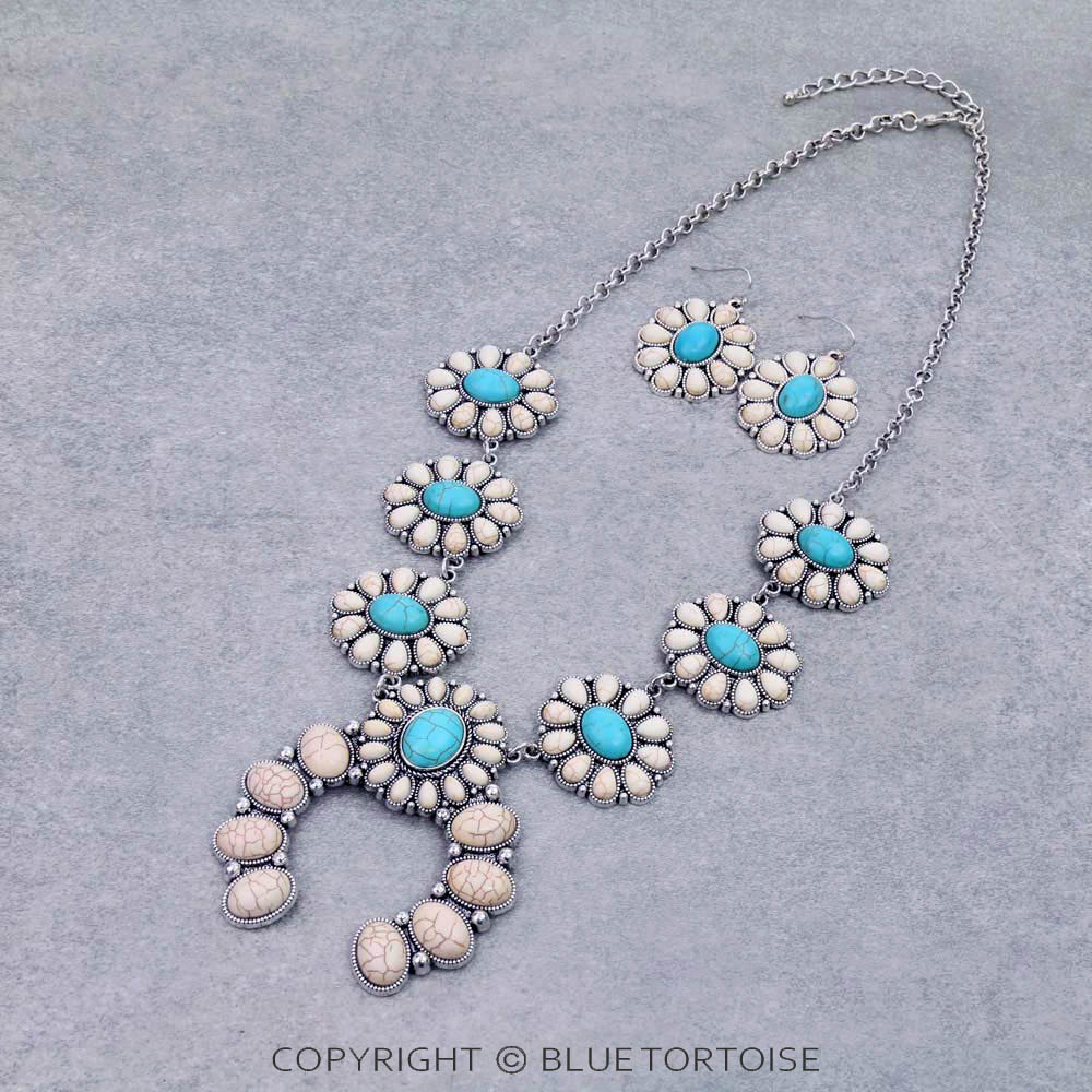 Squash Blossom Necklace Set