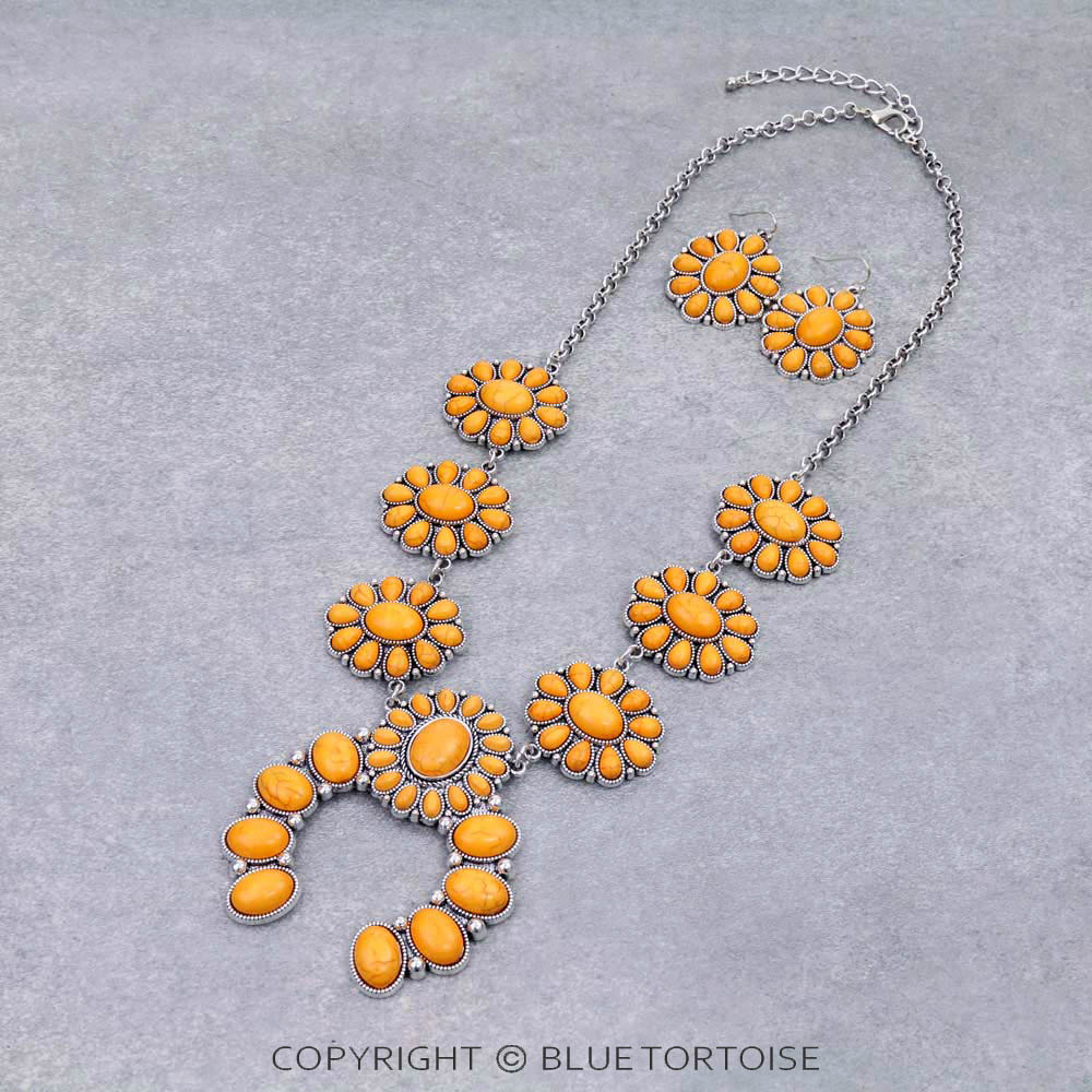 Squash Blossom Necklace Set