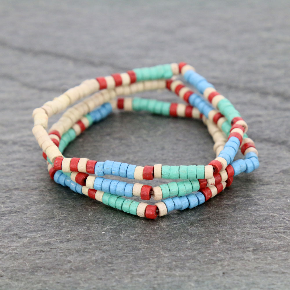Multi Layered Stackable Stretch Bracelet