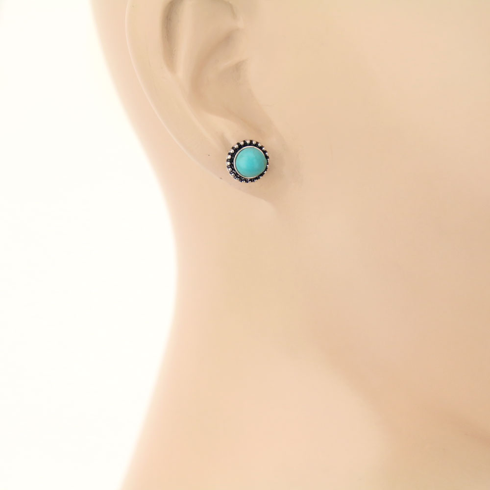 3 Pair Western Concho Earring Set - Image 4