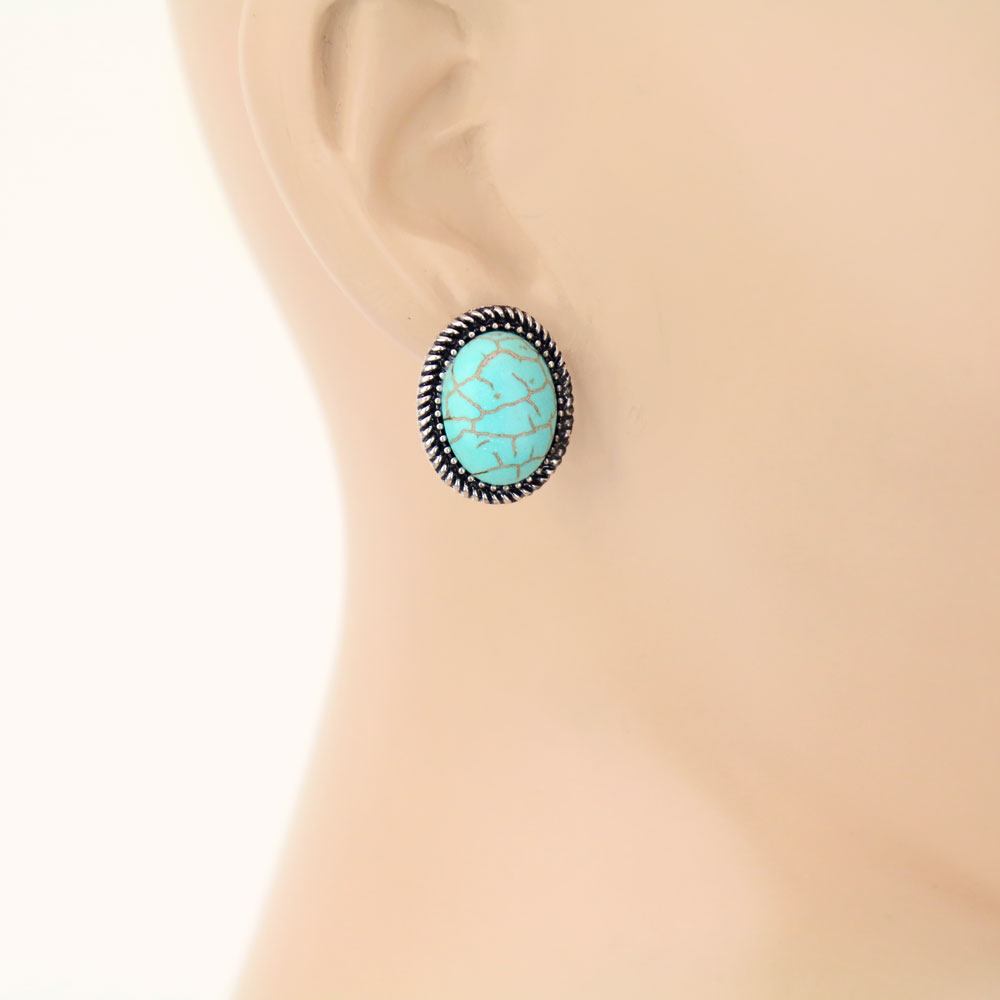 3 Pair Western Style Earring Set - Image 3