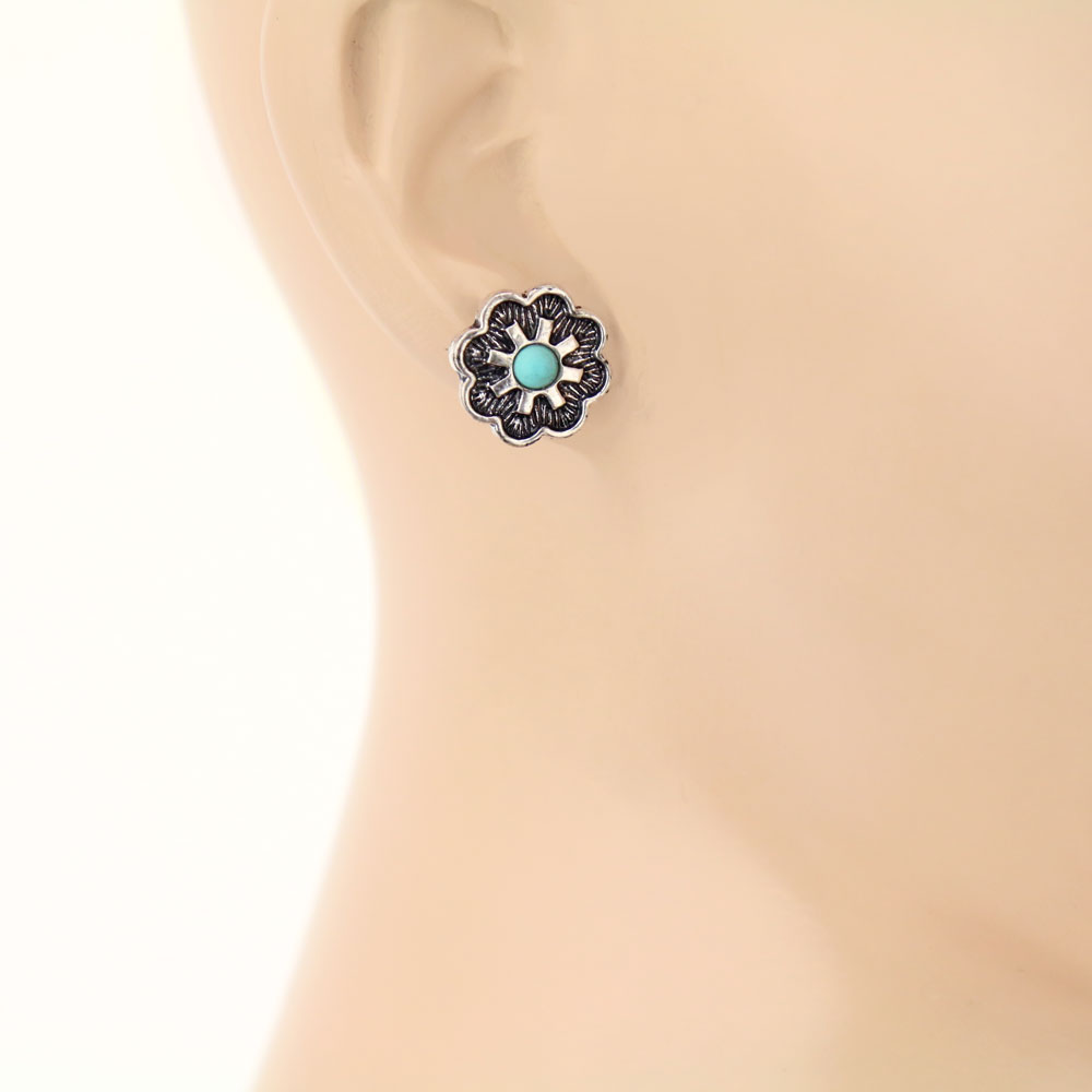 3 Pair Western Style Earring Set - Image 3