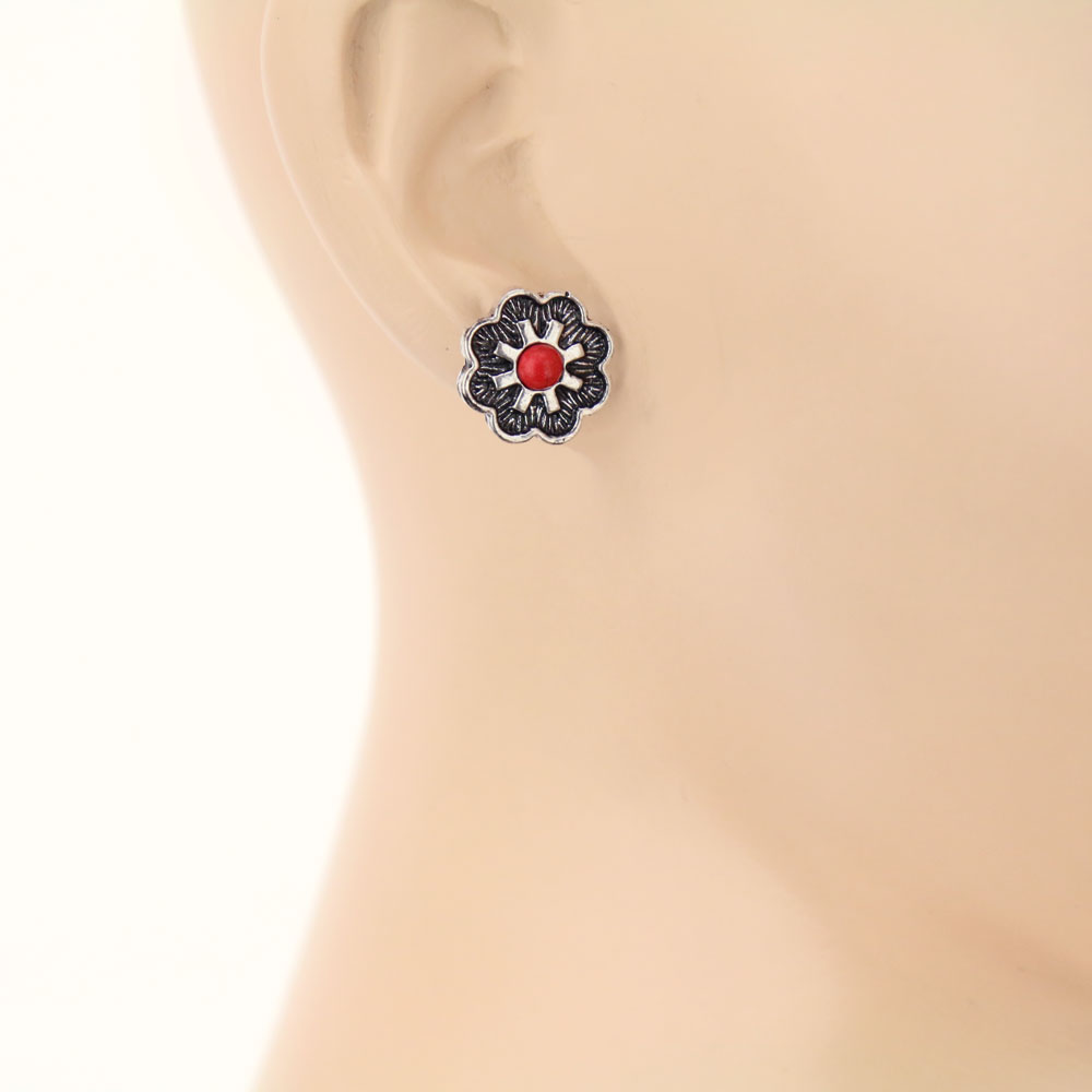 3 Pair Western Style Earring Set - Image 3