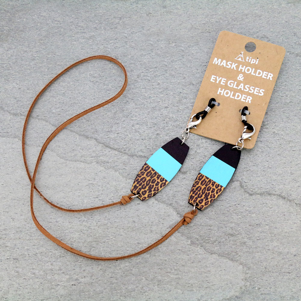 Western Leopard Eye/Face Mask Holder