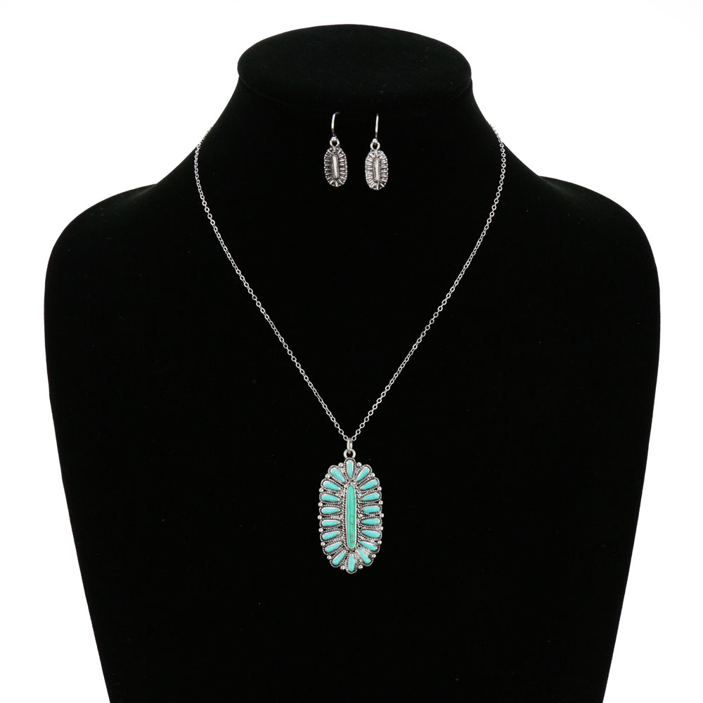 Western Design Necklace Set - Image 2