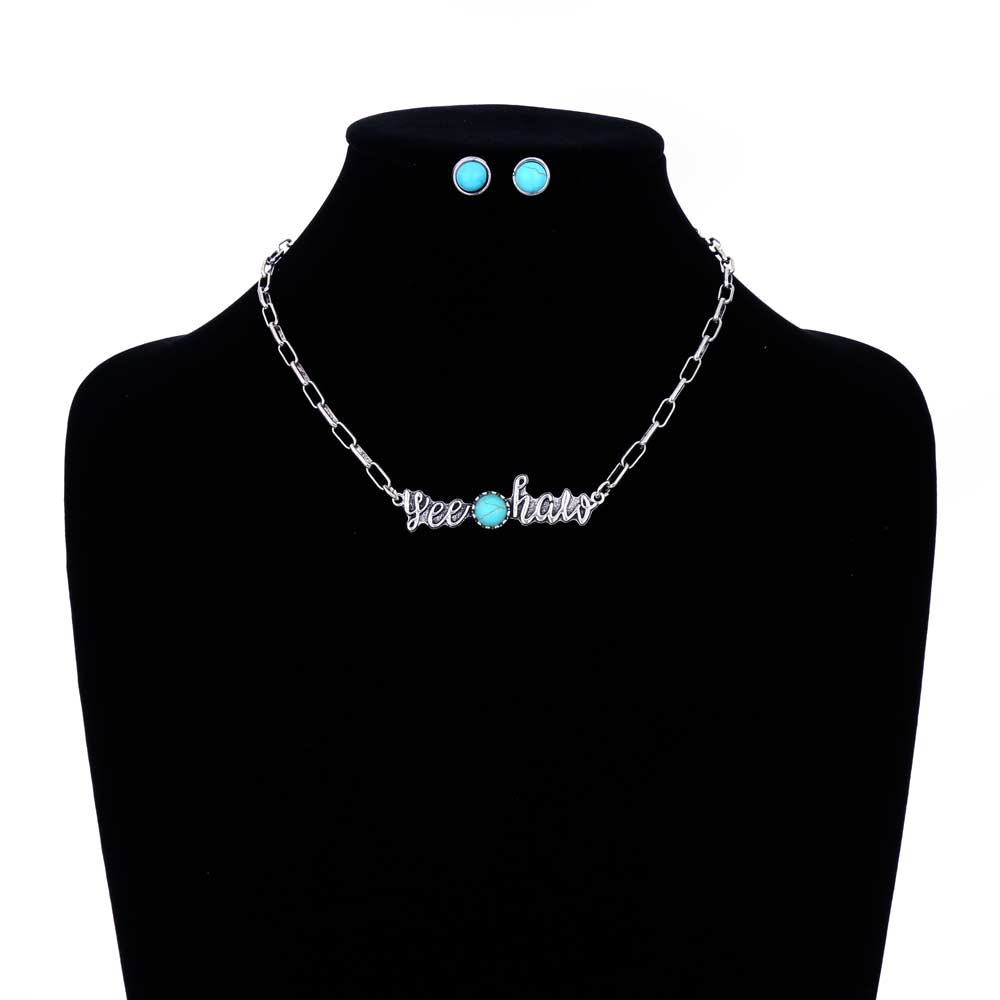 Western "Yee Haw" TQ Necklace Set - Image 2