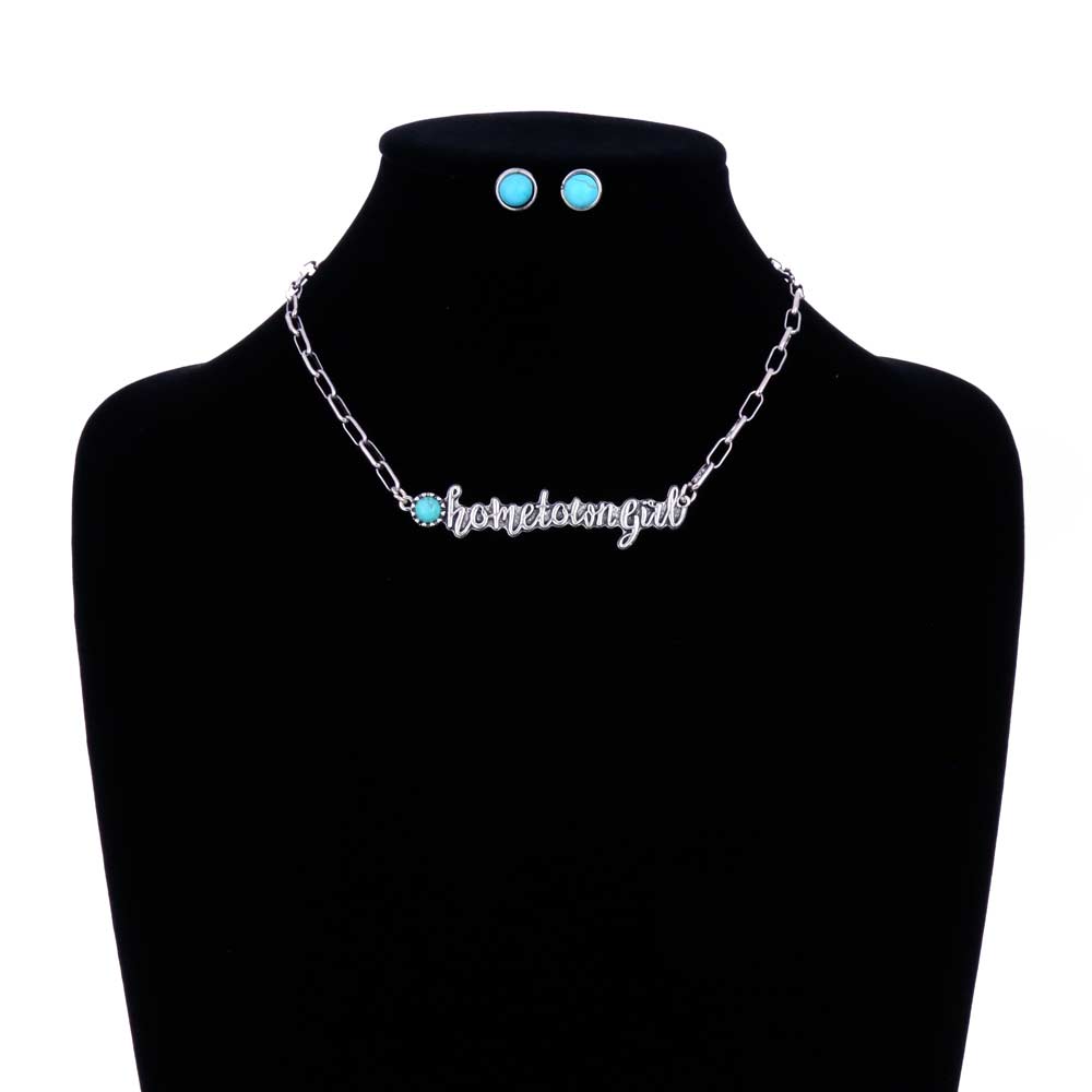 Western "Hometown Girl" TQ Necklace Set - Image 2