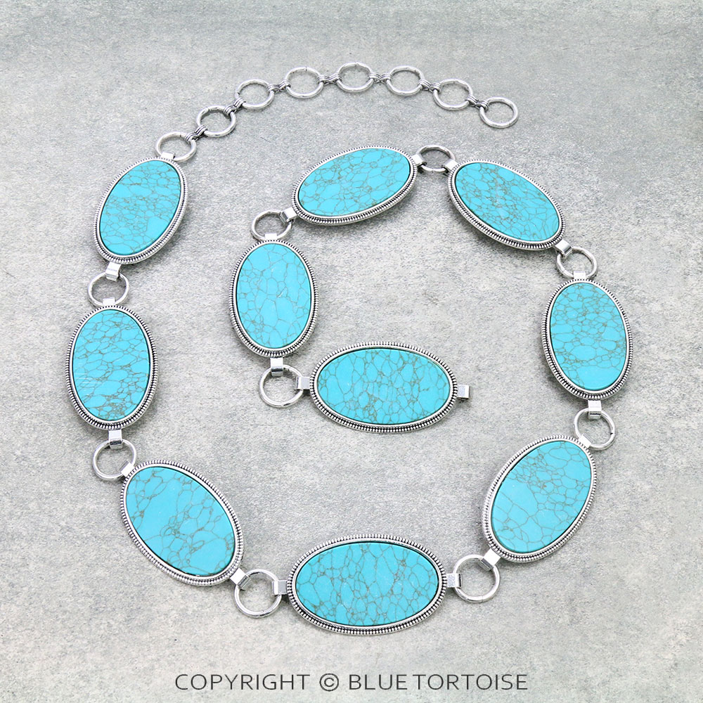 Western Oval Stone Belt S/M