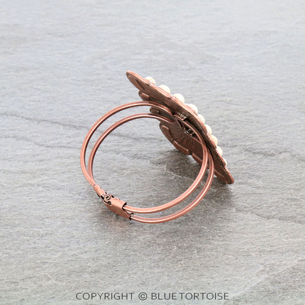 Western Design Stone Hinge Bracelet - Image 3