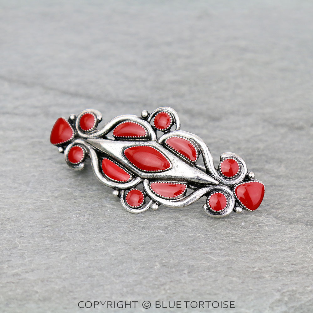 Western Design Hair Clip Barrette
