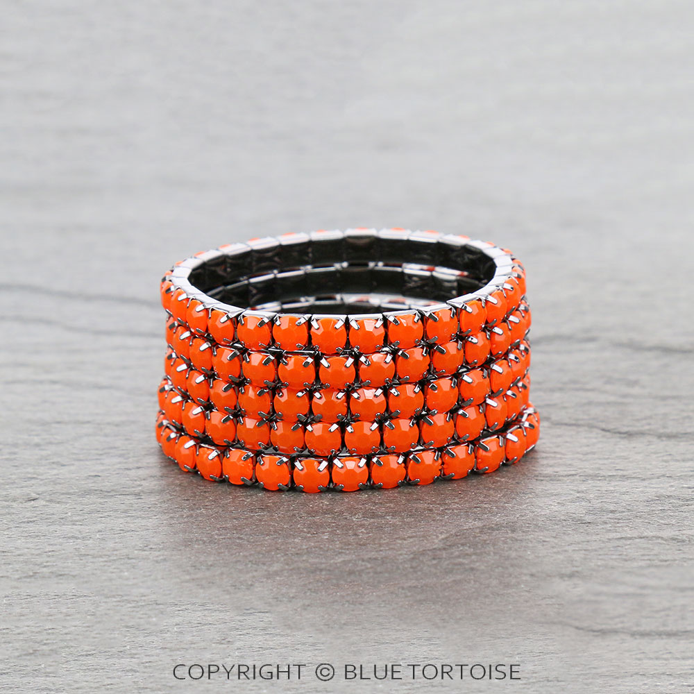 5 Strand Stackable Stretch Bracelet