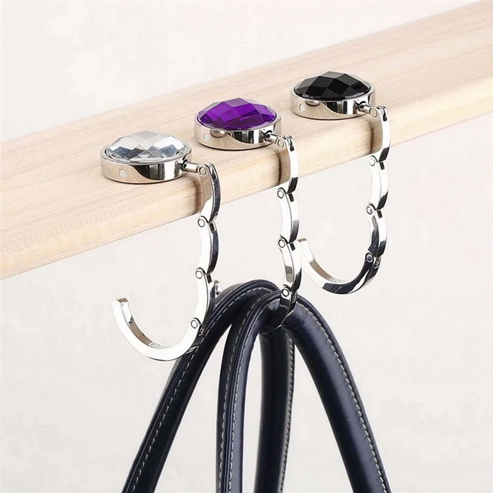 Leopard Foldable Handbag Holder - Image 3