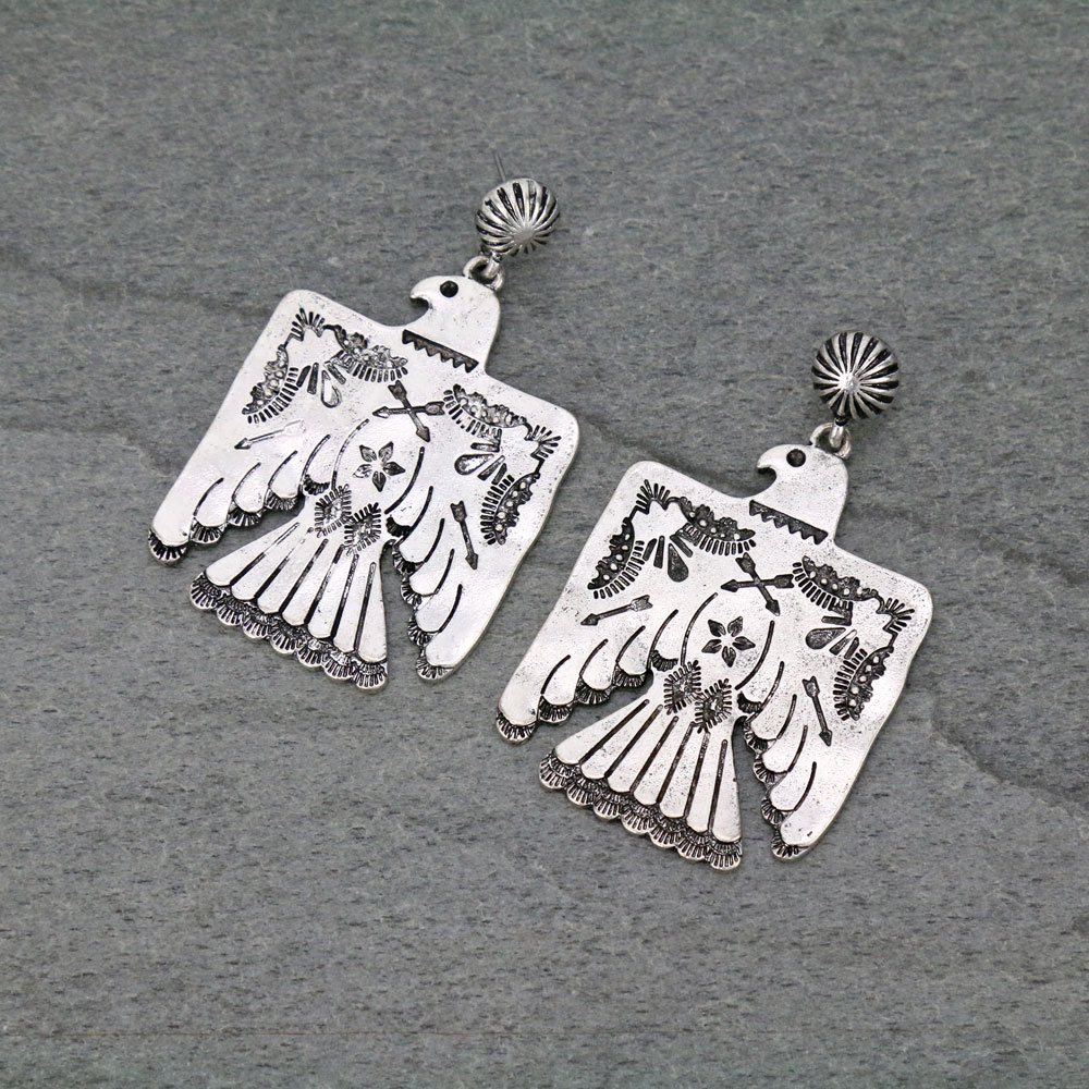 Western Thunderbird Stud Earrings