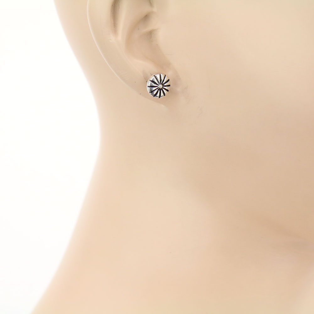 3 Pair Western Turquoise Earring Set - Image 4