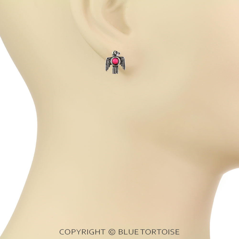 6 Pair Western Design Stud Earring Set - Image 2