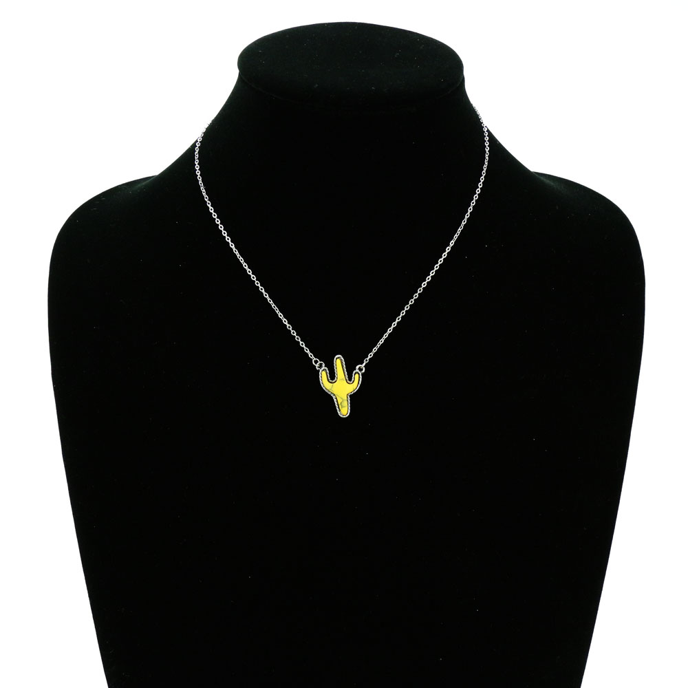 Cactus Pendant Necklace - Image 2