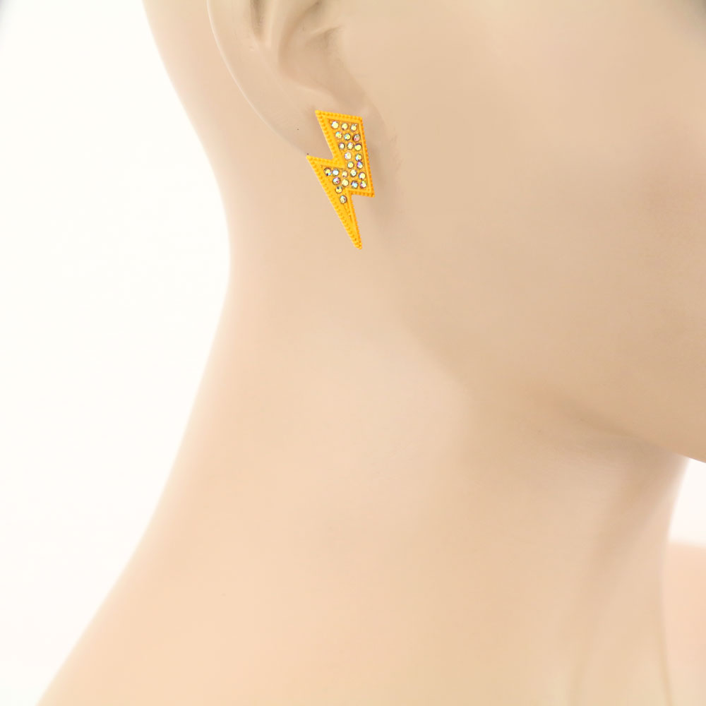 Thunder Stud Earrings - Image 2