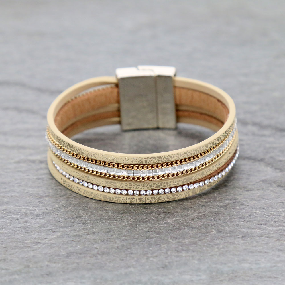 Fashion Magnetic Stacked Bracelet