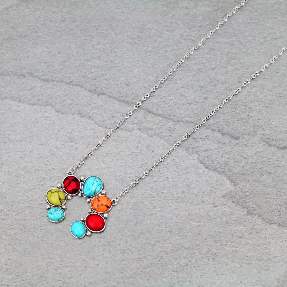 Squash Blossom Chain Necklace