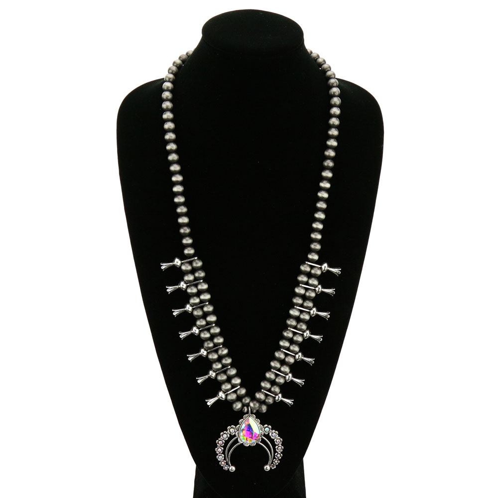 Western Squash Blossom Necklace - Image 2