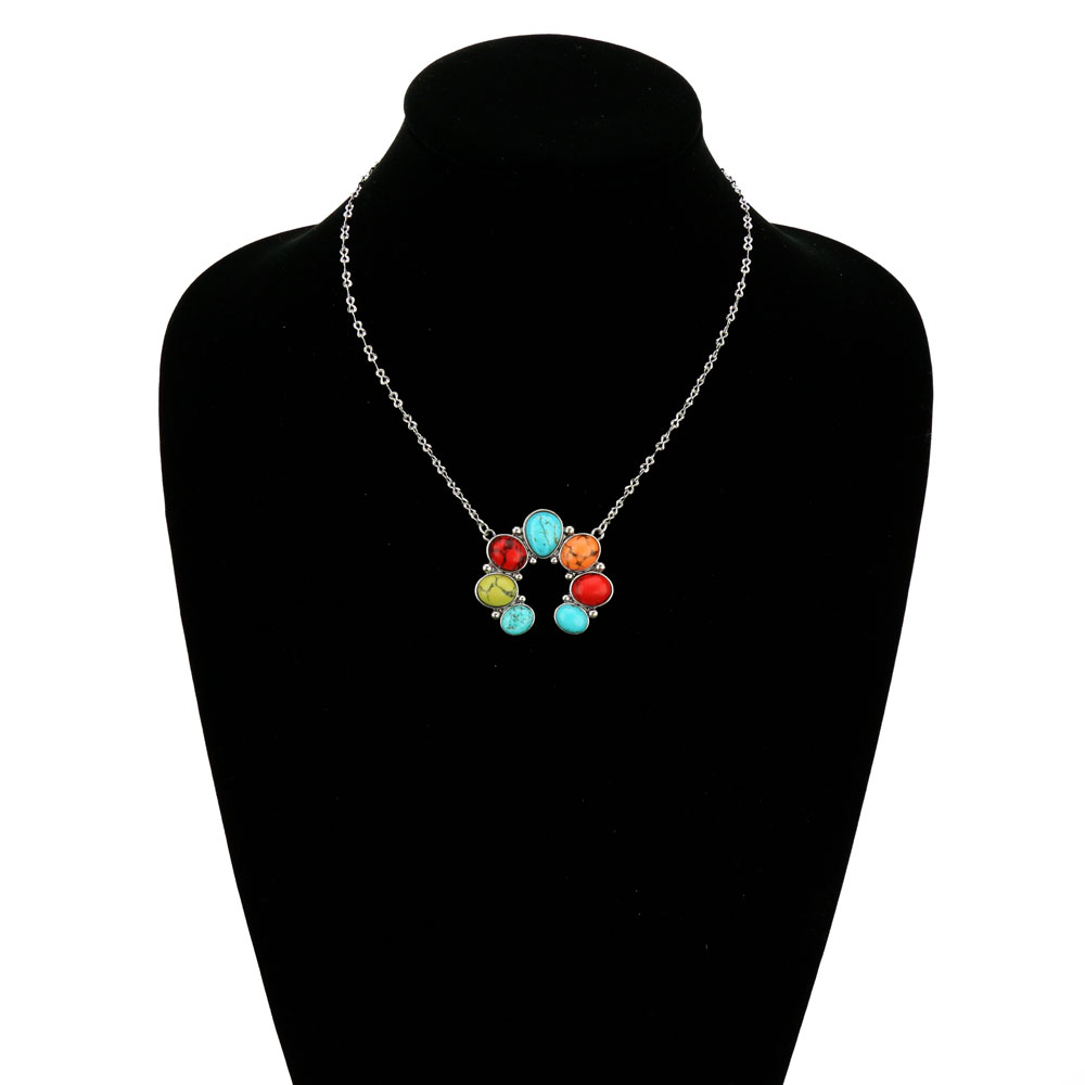 Squash Blossom Chain Necklace - Image 2