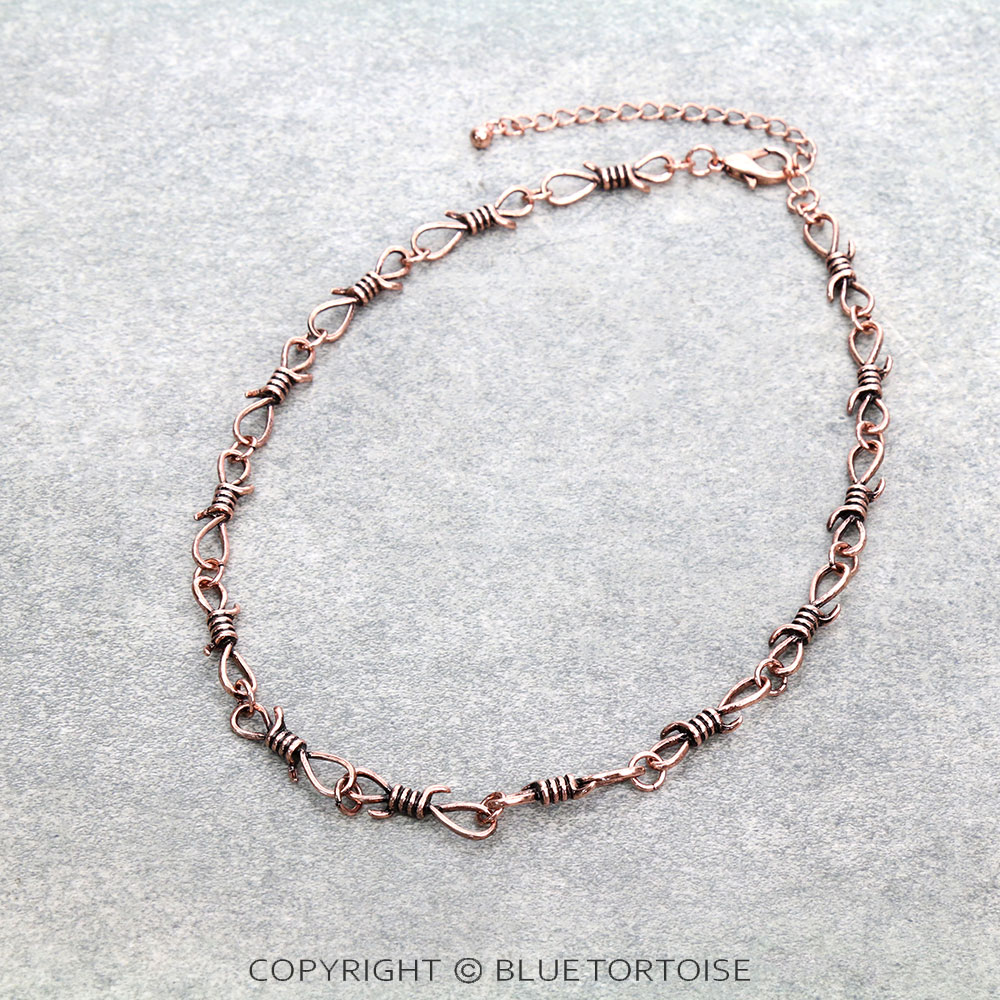 Western Barbed Wire Necklace