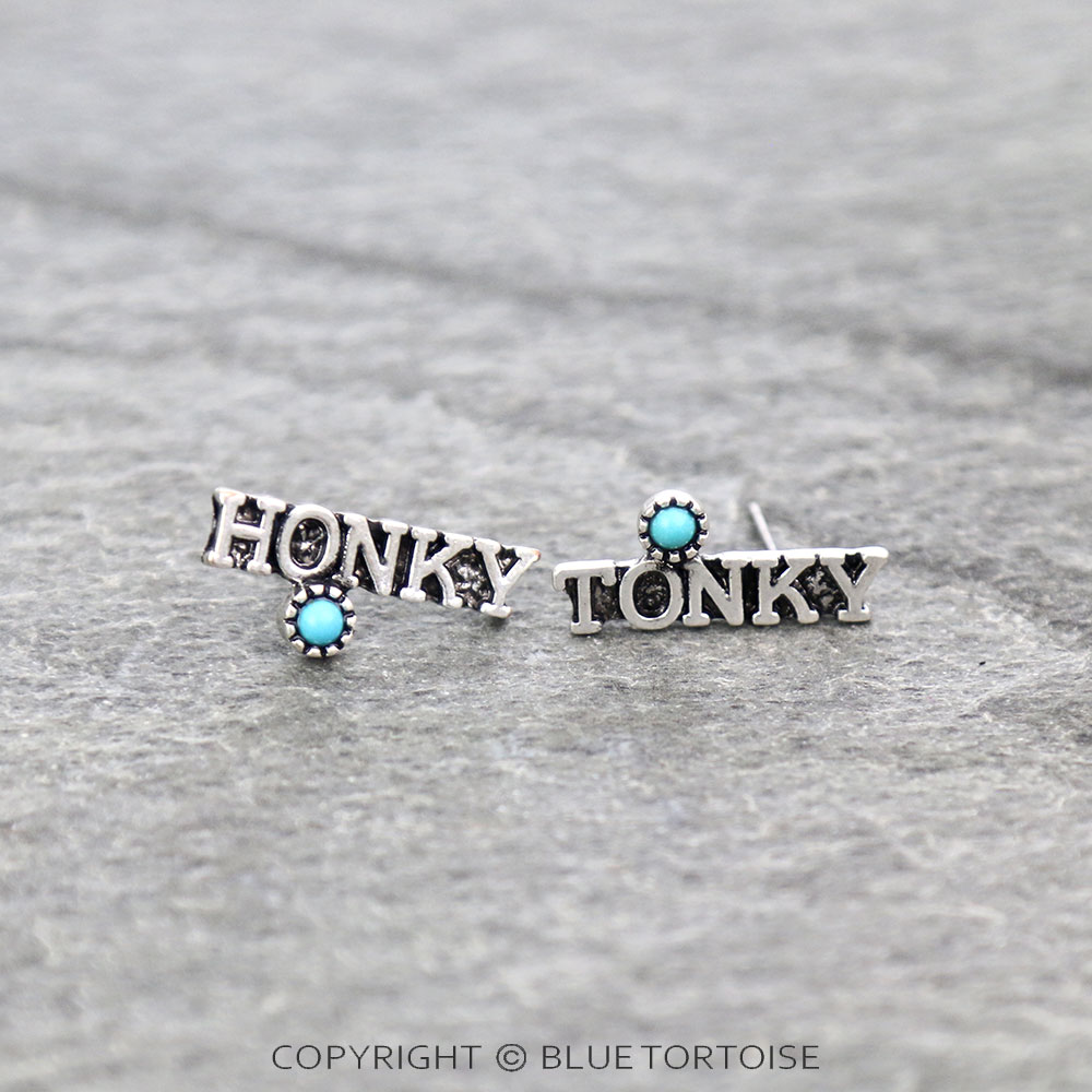 "HONKY TONKY" TQ Stud Earrings