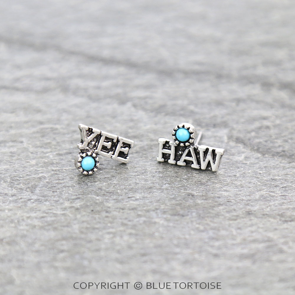 "YEE HAW" TQ Stud Earrings