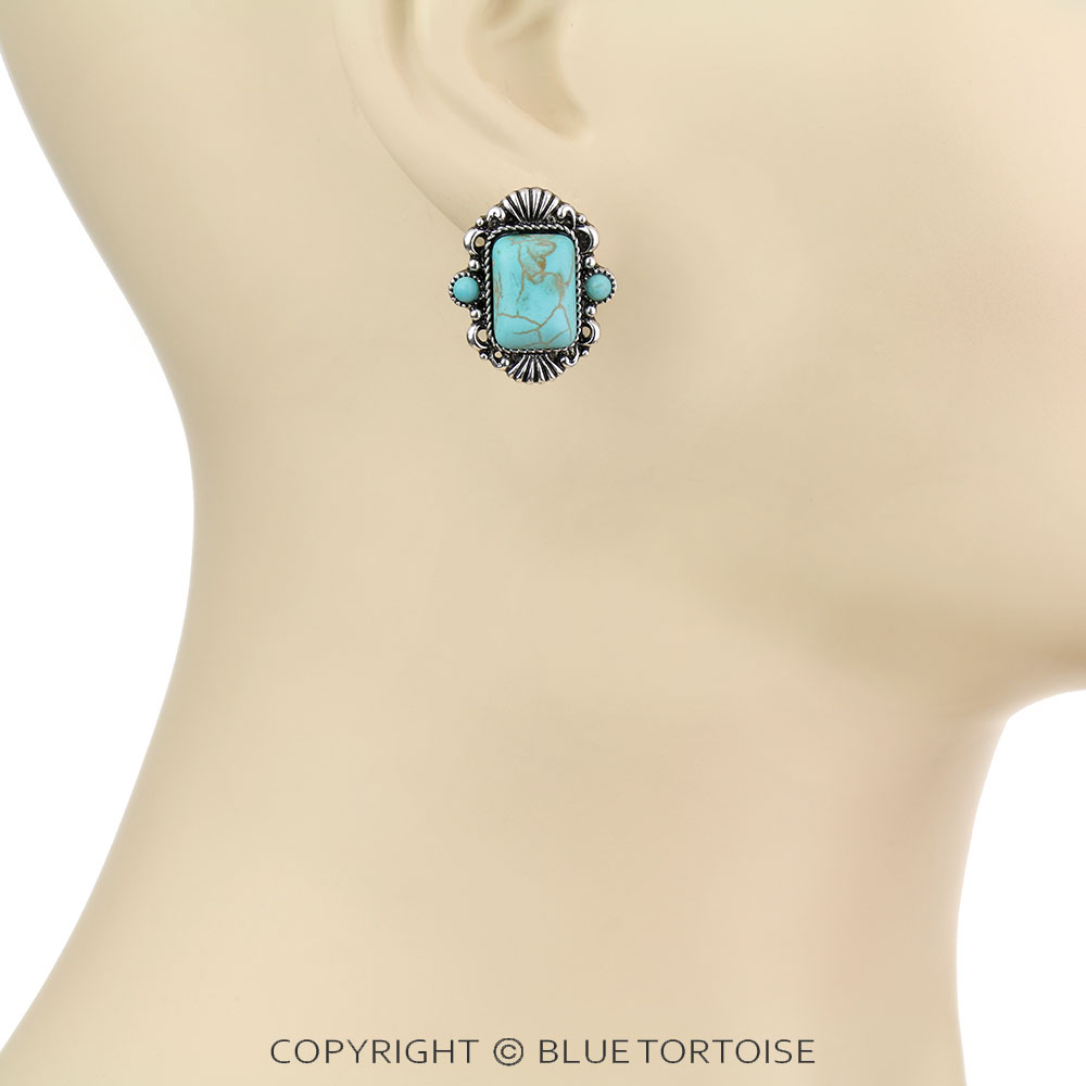 3 Pair Western Design Earring Set - Image 2