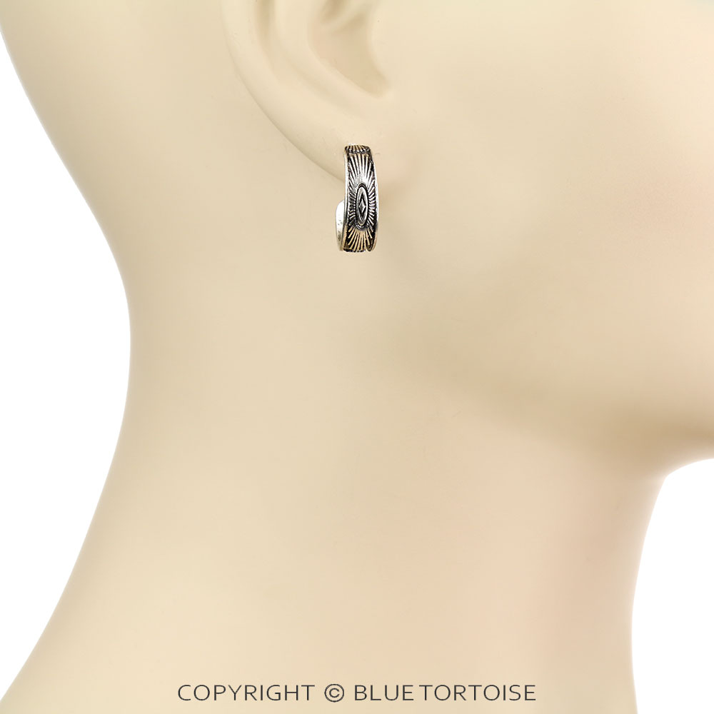 3 Pair Western Design Earring Set - Image 2