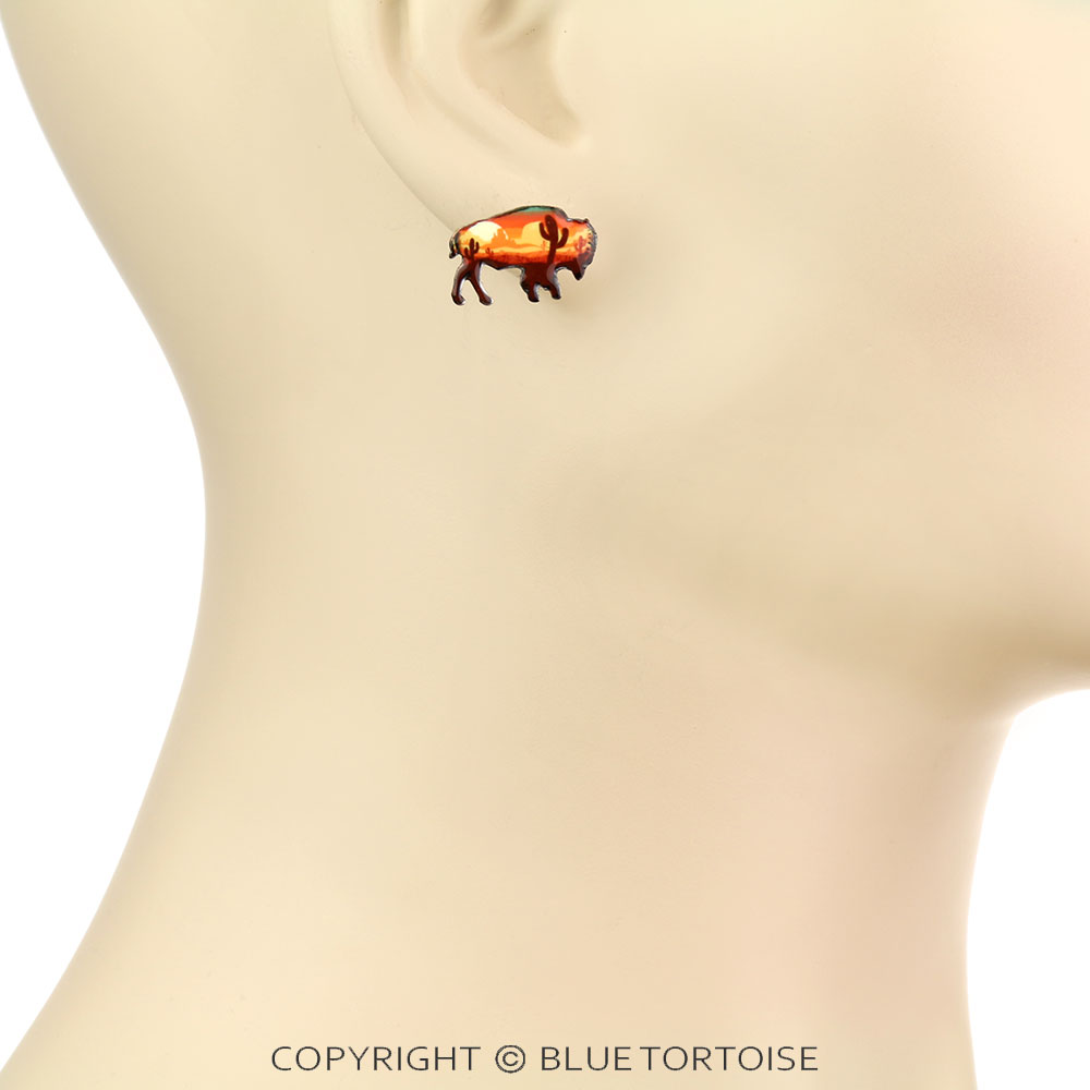 3 Pair Western Theme Earring Set - Image 3