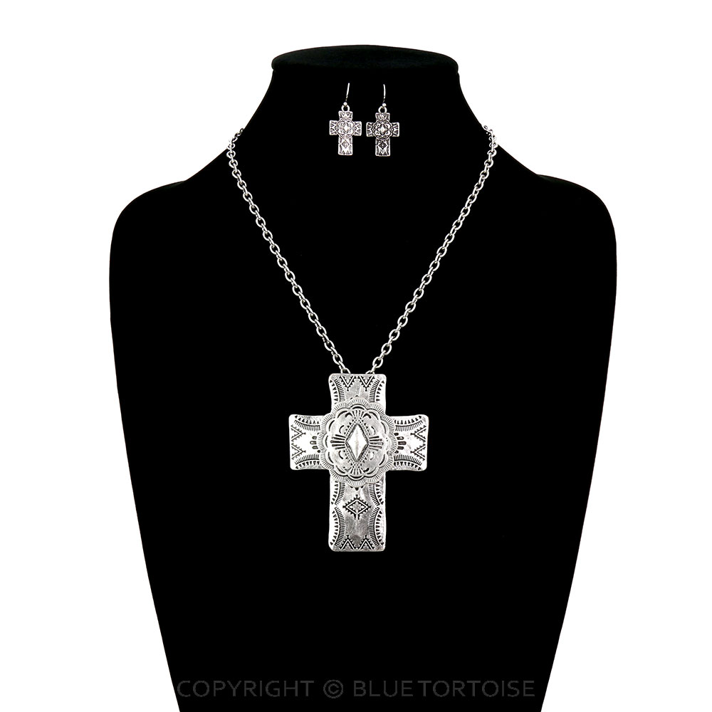 Cross Necklace Set - Image 2