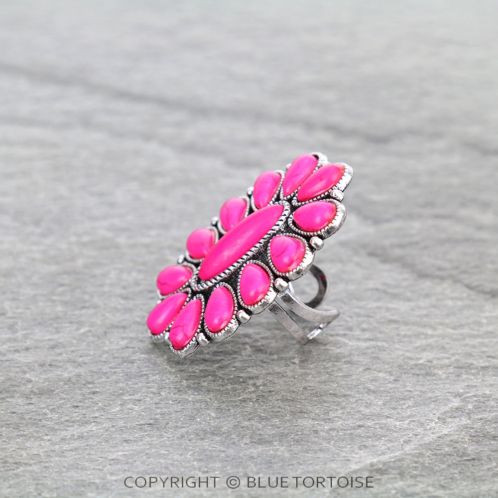 Western Style Cuff Ring - Image 2