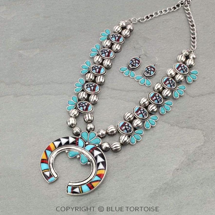 Squash Blossom Necklace Set
