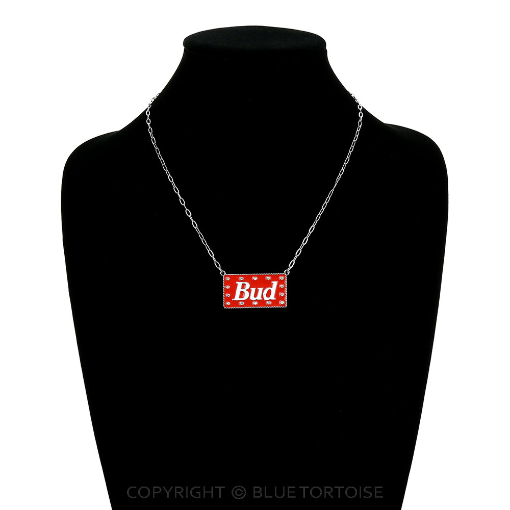 Epoxy Beer Bar Pendant Necklace - Image 2