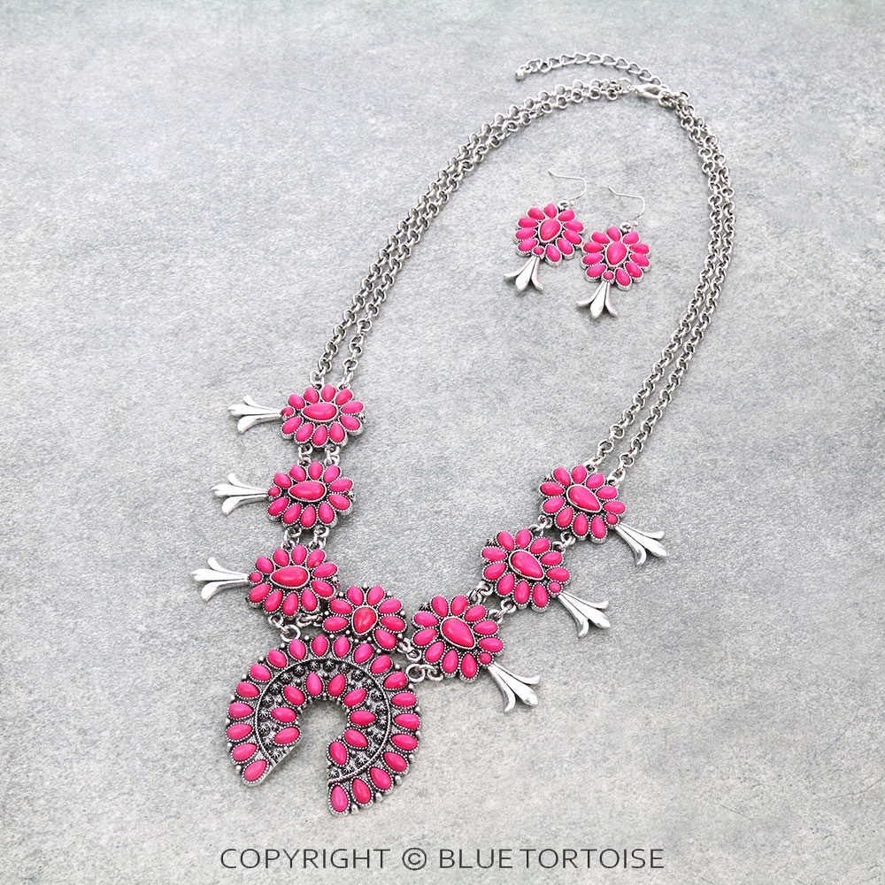 Squash Blossom Necklace Set