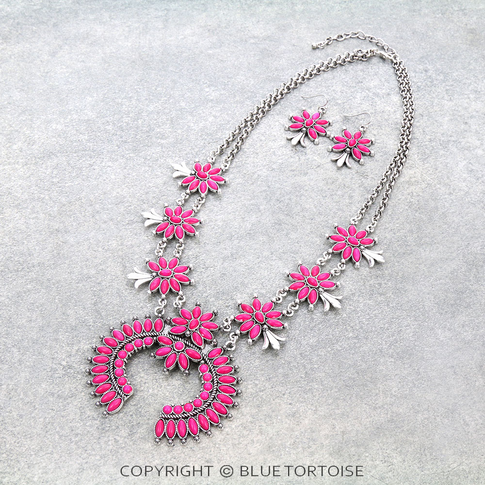 Squash Blossom Necklace Set